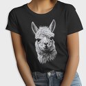 Llama Portrait, Tricou Femei