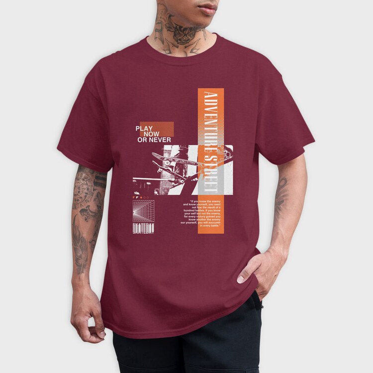 Adventure Street 2, Tricou Barbati (Unisex)