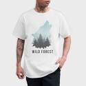 Wild Forest Wolf, Tricou Barbati (Unisex)