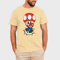 Moshroom Mario, Tricou Barbati (Unisex)