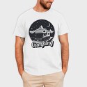 Van Night Camping, Tricou Barbati (Unisex)