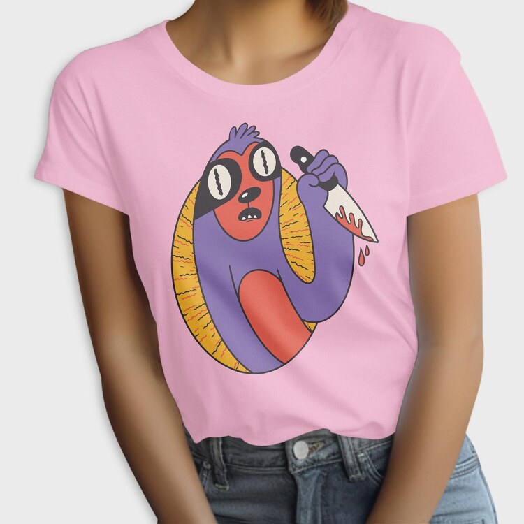 Knife Sloth, Tricou Femei