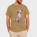Dalmata Dog Cartoon, Tricou Barbati (Unisex)