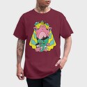 Alien Cat Ufo, Tricou Barbati (Unisex)