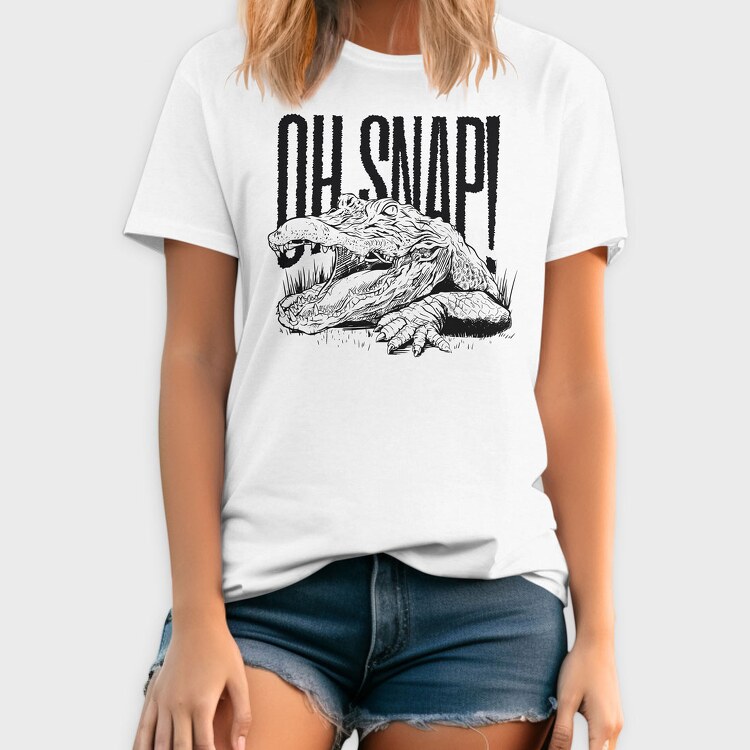 Aligator Oh Snap, Tricou Barbati (Unisex)