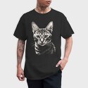 Cat Portrait, Tricou Barbati (Unisex)