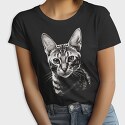 Cat Portrait, Tricou Femei