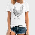 Chicken Egg, Tricou Barbati (Unisex)