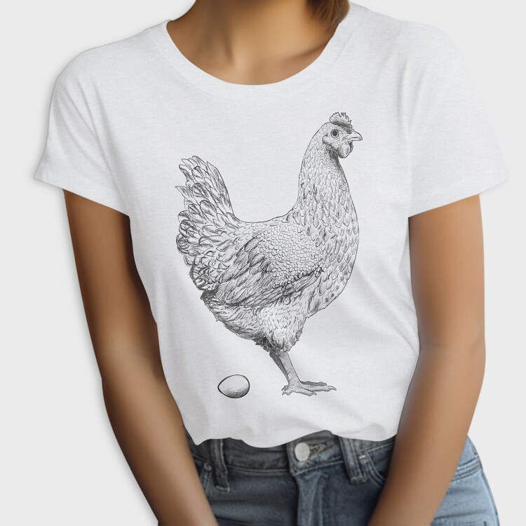 Chicken Egg, Tricou Femei