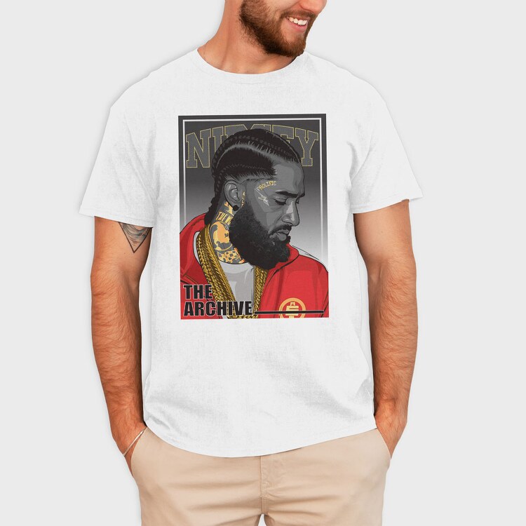Nipsey Hussle, Tricou Barbati (Unisex)
