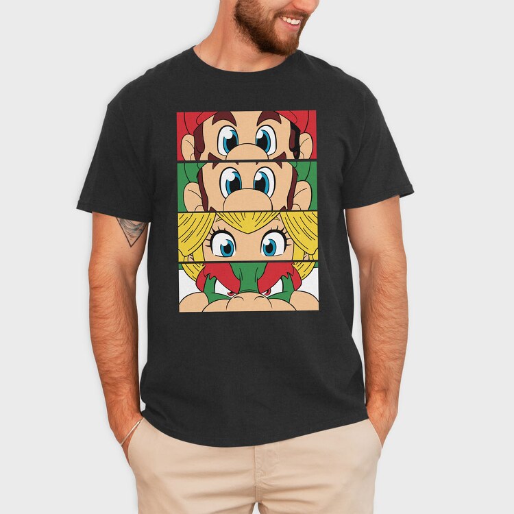 Super Mario 3, Tricou Barbati (Unisex)