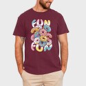 Fun Donuts, Tricou Barbati (Unisex)