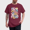 Fun Donuts, Tricou Barbati (Unisex)