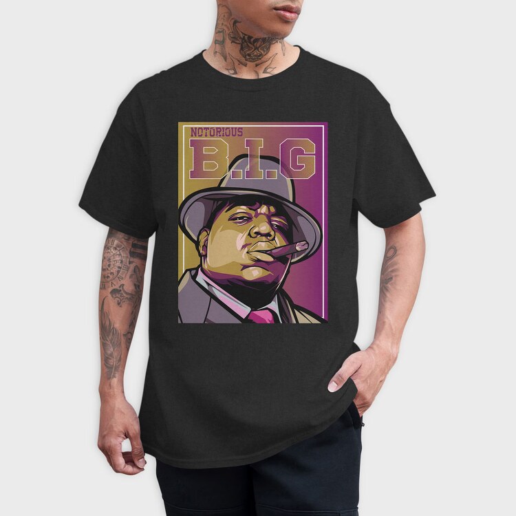 Notorious Big, Tricou Barbati (Unisex)