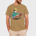 Kid Plane Vintage, Tricou Barbati (Unisex)