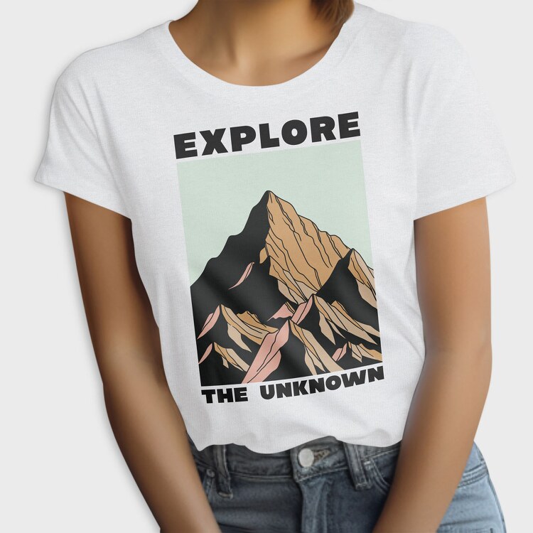 Explore the Unknown, Tricou Femei