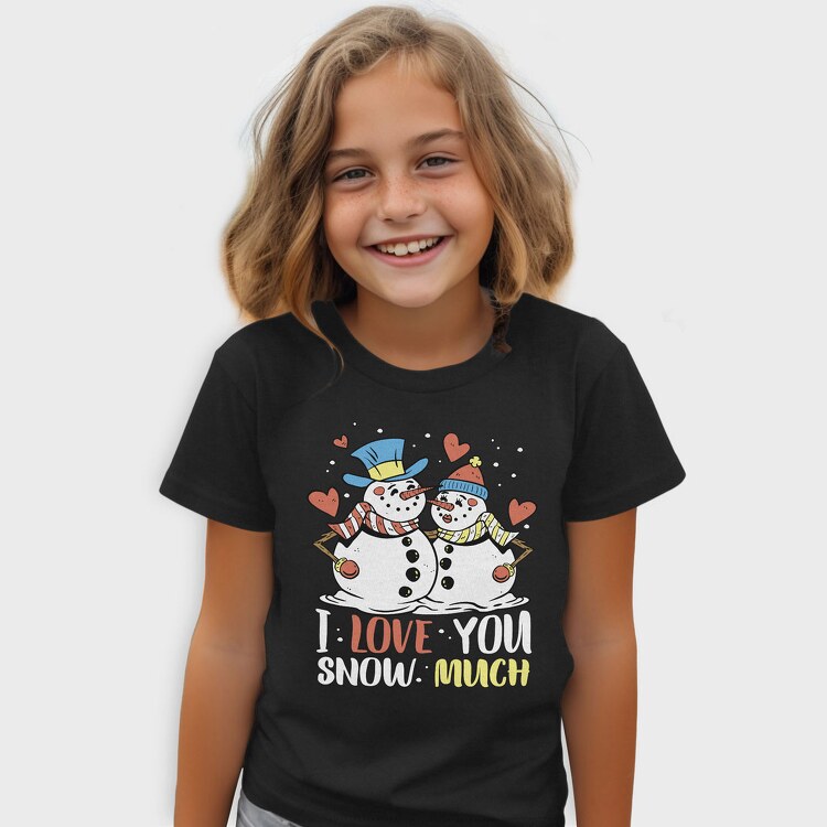 Snowman Love, Tricou Copii