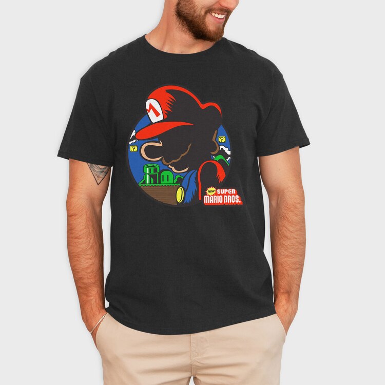 Super Mario Bros 3, Tricou Barbati (Unisex)
