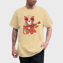 Cat Ukelele, Tricou Barbati (Unisex)