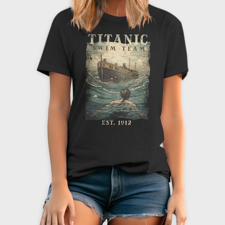 Titanic Swim Team, Tricou Barbati (Unisex)