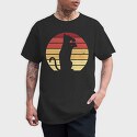 Cat Wine Sunset, Tricou Barbati (Unisex)