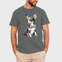 Chihuahua Bow, Tricou Barbati (Unisex)