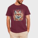 King of Leaves Fox, Tricou Barbati (Unisex)