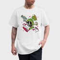 Crazy Marvin the Martain, Tricou Barbati (Unisex)