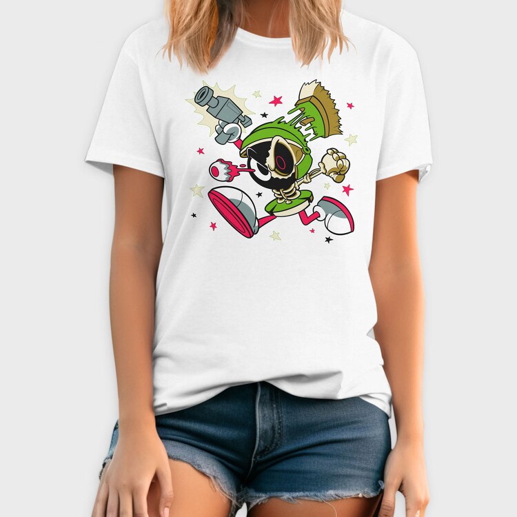 Crazy Marvin the Martain, Tricou Barbati (Unisex)