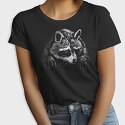 Eyepatch Raccoon, Tricou Femei