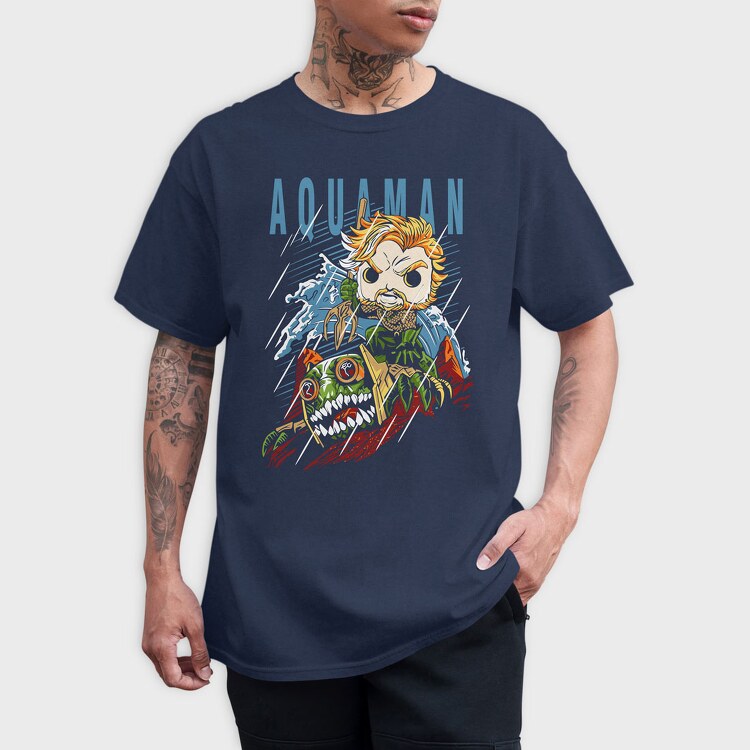 Aquaman Comics, Tricou Barbati (Unisex)