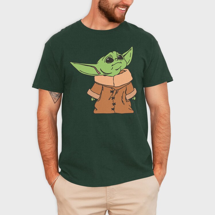 Baby Yoda 1, Tricou Barbati (Unisex)