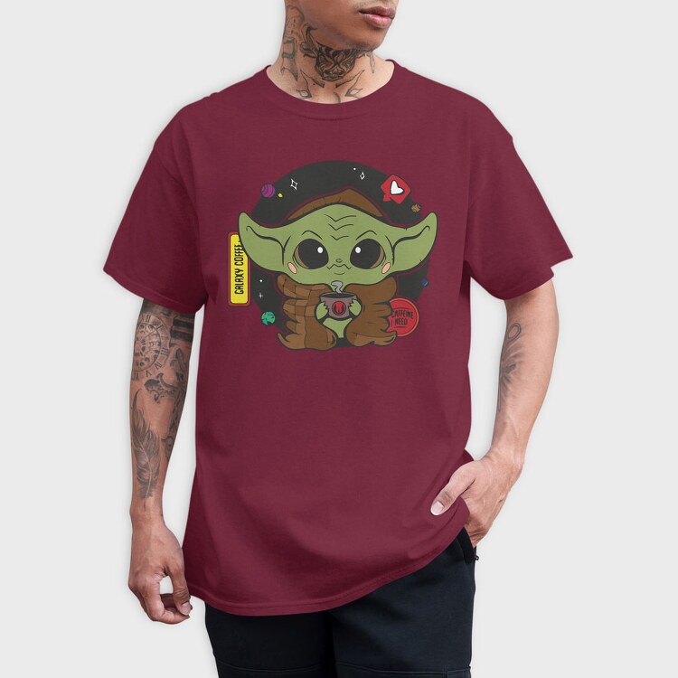 Baby Yoda 10, Tricou Barbati (Unisex)