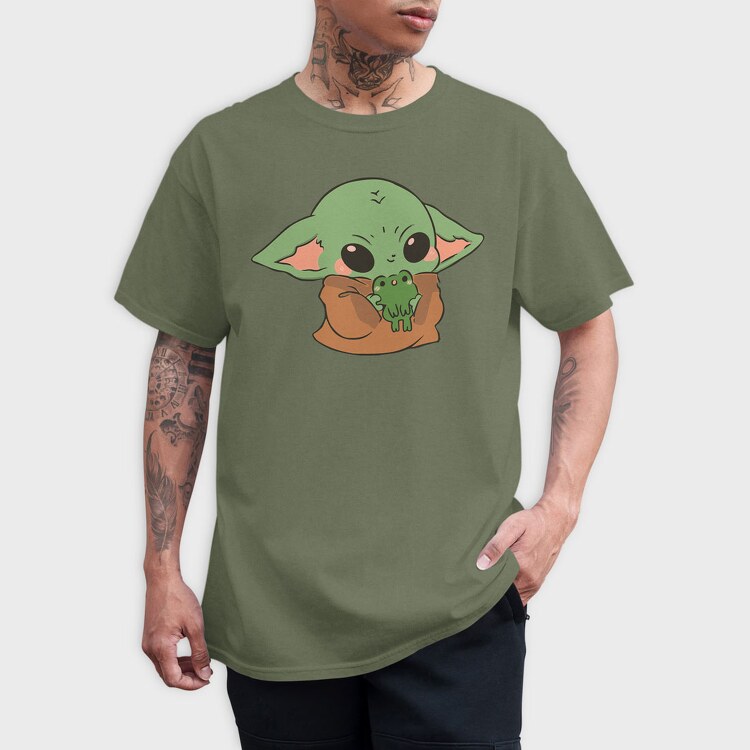 Baby Yoda 11, Tricou Barbati (Unisex)