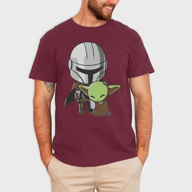 Baby Yoda 12, Tricou Barbati (Unisex)
