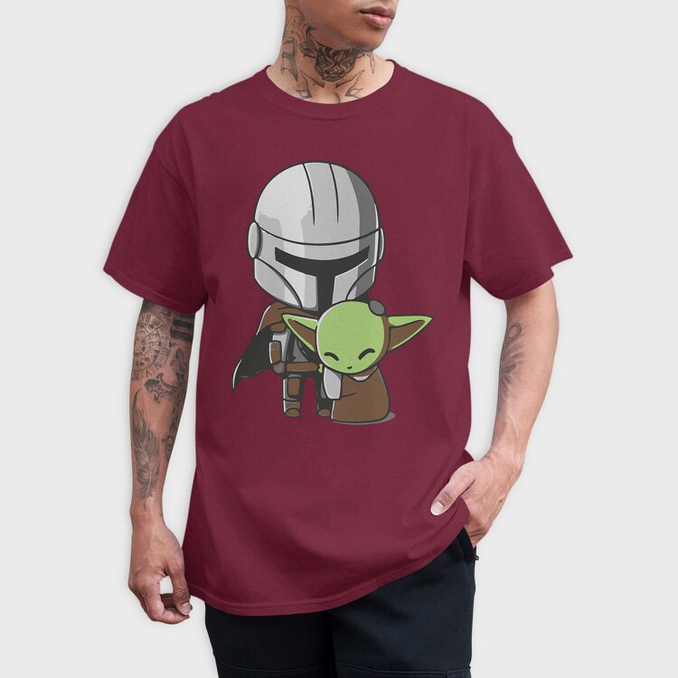 Baby Yoda 12, Tricou Barbati (Unisex)