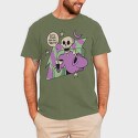 Supportive Skeleton Doing Great, Tricou Barbati (Unisex)