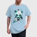 Neon Panda, Tricou Barbati (Unisex)