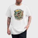 Surf With Courage, Tricou Barbati (Unisex)