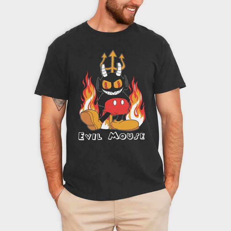Cuphead 9, Tricou Barbati (Unisex)
