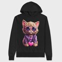 Kitty, Hanorac Oversize Barbati (Unisex)
