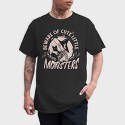Beware of Cute Little Monsters, Tricou Barbati (Unisex)