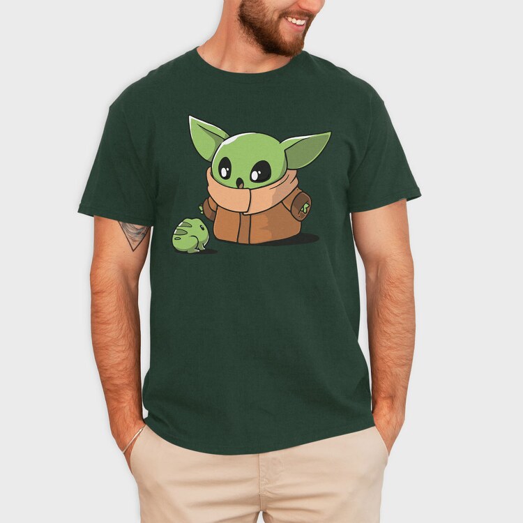 Baby Yoda 4, Tricou Barbati (Unisex)
