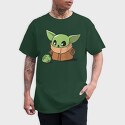 Baby Yoda 4, Tricou Barbati (Unisex)