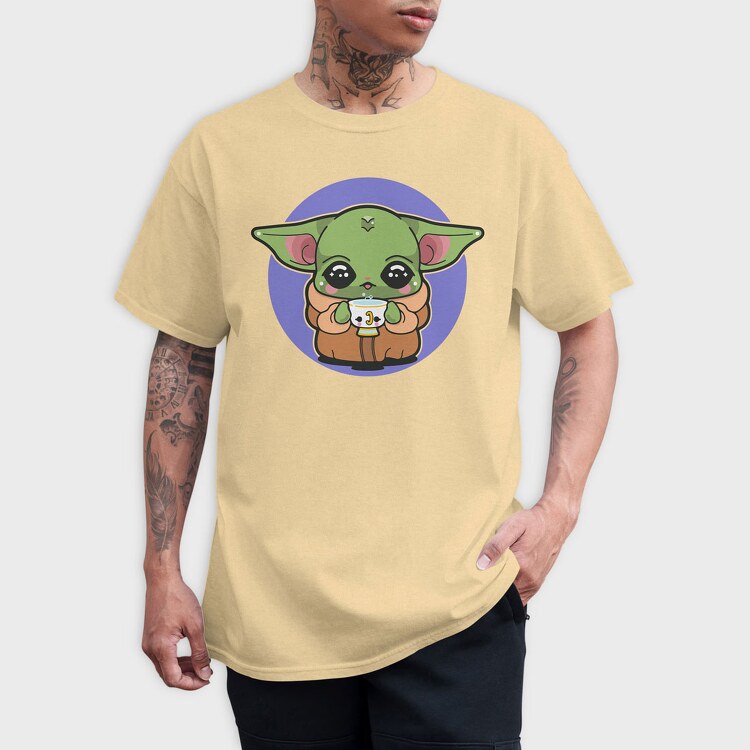 Baby Yoda 5, Tricou Barbati (Unisex)