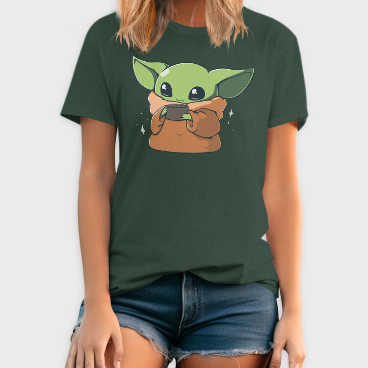Baby Yoda 8, Tricou Barbati (Unisex)