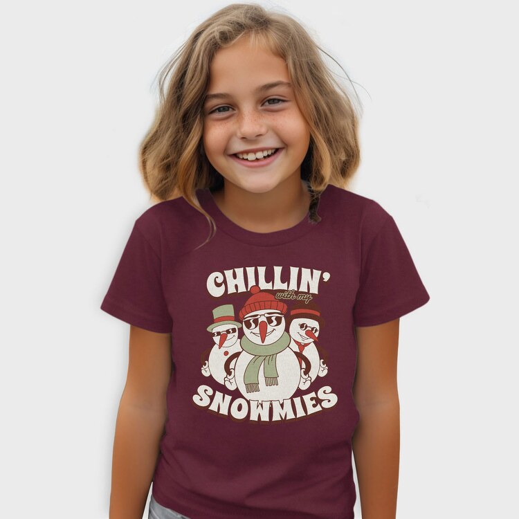 Chillin Snowmies, Tricou Copii