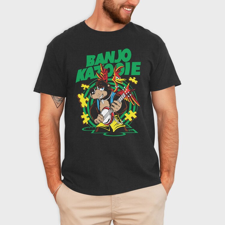 Banjo Kazooie, Tricou Barbati (Unisex)