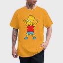 Bart Simpson 02, Tricou Barbati (Unisex)