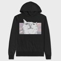 Cat Jam, Hanorac Oversize Barbati (Unisex)